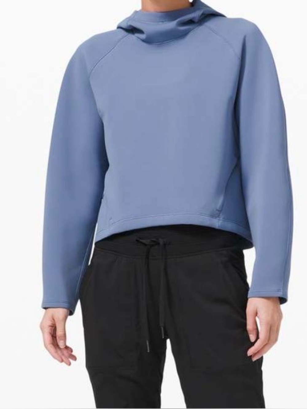 Lululemon Periwinkle Funnel Neck Pullover Airwrap